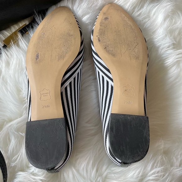 Talbots Edison Ribbons Striped Flats - Picture 6 of 11